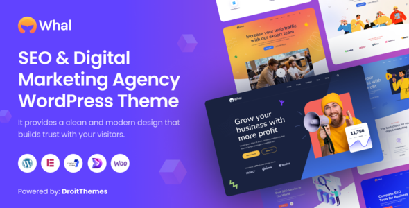 Whal - Digital Marketing & SEO WordPress Theme Logo